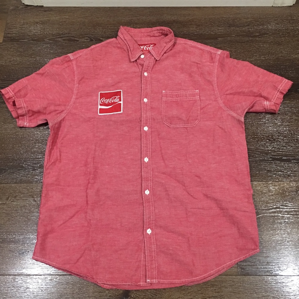 Coca Cola polo shirt for men medium size